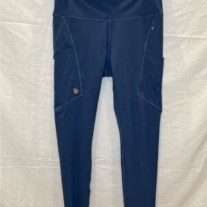 Blue/Teal Leggings with Pockets